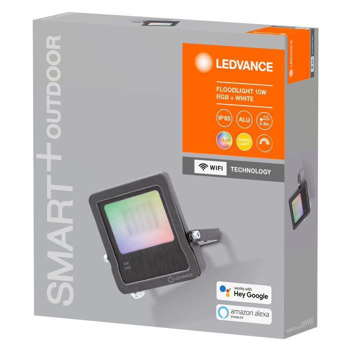 Ledvance SMART+ Flood lyskaster RGBW 10 W